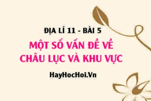 Một số vấn đề của Châu Phi: Một số vấn đề về Tự nhiên, Kinh tế, Dân cư và Xã hội - Địa lí 11 bài 5